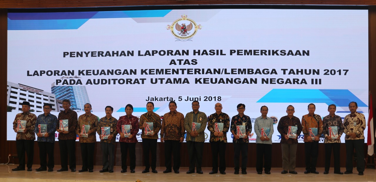 BNPB Raih Predikat WTP atas Laporan keuangan tahun 2017