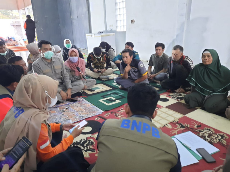 Monitoring dan Evaluasi Penanganan PMK di Kecamatan Cisurupan, Kabupaten Garut, Provinsi Jawa Barat, Kamis (20/10).