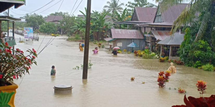 Banjir Wajo Rendam 2.415 Rumah Warga Dua Kecamatan