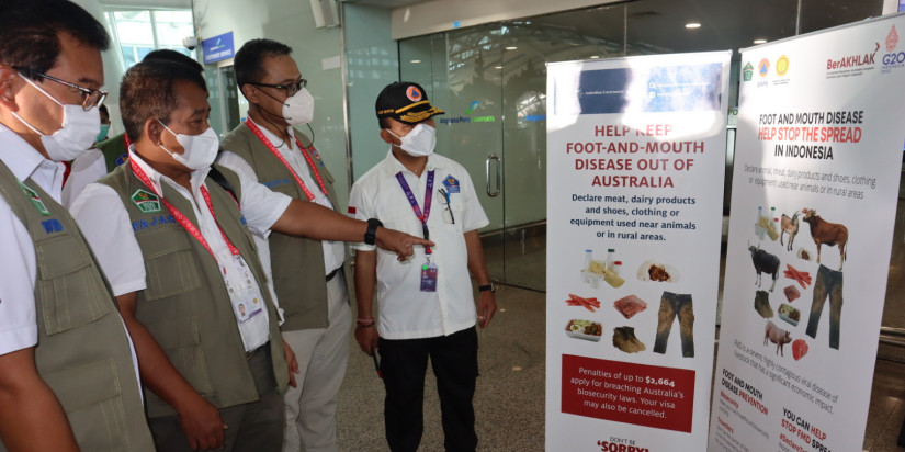 BNPB Tinjau Alur Kepulangan Delegasi G20 di Bandara Ngurah Rai