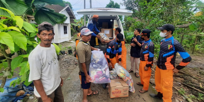 [Update] – Banjir Kabupaten Serang, Warga Dua Desa di Kecamatan Cinangka Kembali ke Rumah