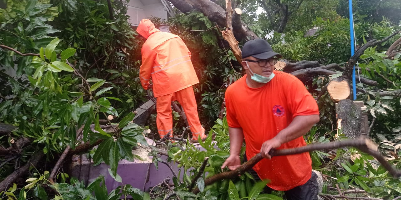 Tujuh Orang Luka-Luka Akibat Angin Puting Beliung Terjang Empat Kecamatan di Kabupaten Madiun