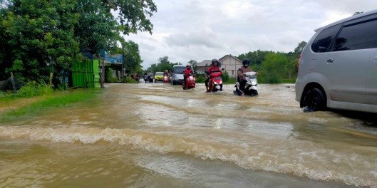 Lima Kecamatan Terdampak Banjir di Kabupaten Pati Telah Surut