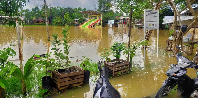 Banjir Hingga 80 Sentimeter, Akses Jalan di Aceh Tamiang Terputus