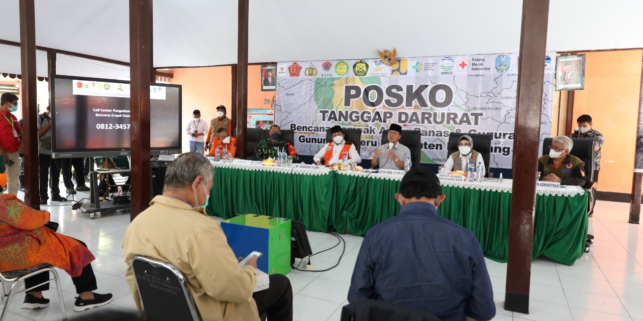 Komisi VIII DPR RI Apresiasi Semangat Gotong Royong Dalam Tanggap Darurat Semeru