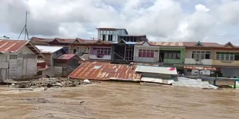 5.000 Warga Terdampak Banjir Sintang