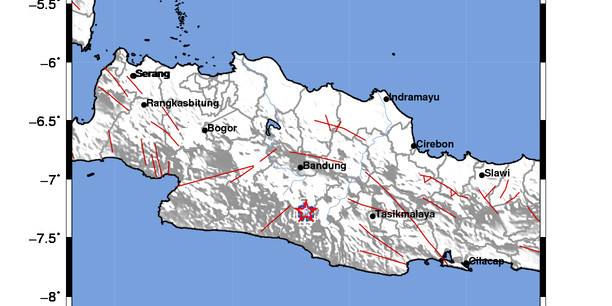 Warga Jawa Barat Rasakan Guncangan Gempa Dini Hari Tadi