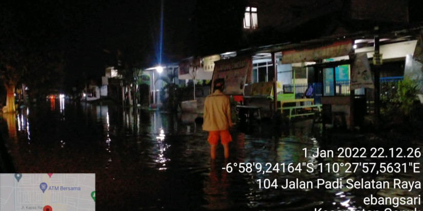 Banjir di Kota Semarang, Sejumlah Wilayah Tergenang Kini Berangsur Surut