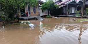 Sebanyak 8.544 Jiwa Terdampak Banjir di Kota Palangkaraya