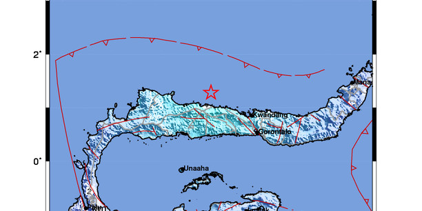 Gempa M5,4 Mengguncang Boalemo, Aktivitas Warga Tetap Normal