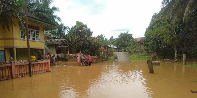 Waspada Wilayah Terdampak Banjir Kabupaten Merangin Masih Berpeluang Hujan Lebat