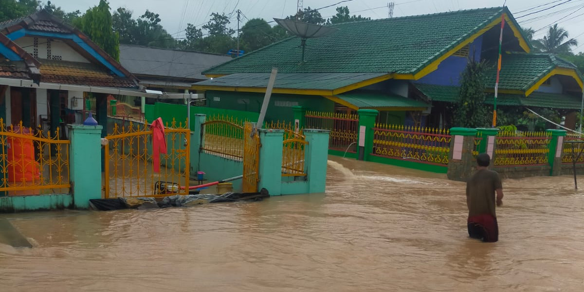 Banjir Kabupaten Muara Enim, BPBD Evakuasi Warga ke Tempat Aman