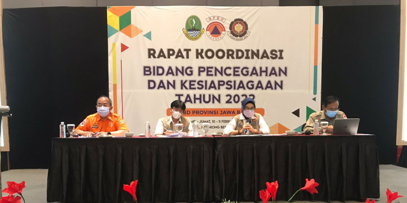 BNPB Dukung Upaya Optimalisasi dan Sinkronisasi Program Pencegahan dan Kesiapsiagaan BPBD se-Jawa Barat