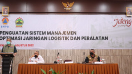 Perkuat Sistem Optimasi Jaringan Logpal di Jateng, BNPB Gandeng OPD dan Lembaga PB