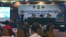 Cegah dan Mitigasi Karhutla Riau, BNPB-BPBD Gelar Latihan