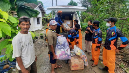 [Update] – Banjir Kabupaten Serang, Warga Dua Desa di Kecamatan Cinangka Kembali ke Rumah