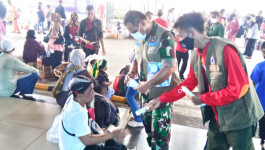 Puncak Arus Balik, Prokes di Pelabuhan Bakauheni Terpantau Baik