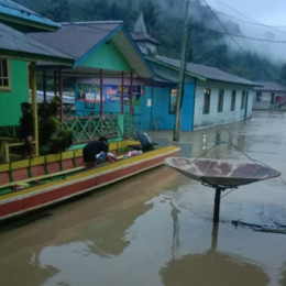 Banjir Rendam 114 Rumah Warga Kabupaten Nunukan, Kalimantan Utara