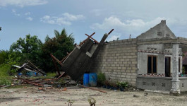 Tiga Rumah Warga Kabupaten Bangka Rusak Berat Akibat Angin Kencang