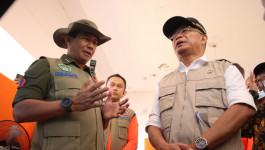 Kepala BNPB Tinjau Tempat Relokasi Warga Terdampak Gempa Cianjur