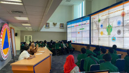 BNPB Terima Kunjungan Mahasiswa KKL Universitas Muhammadiyah Prof. Hamka