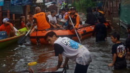 Daerah Aliran Sungai Barito Meluap, Sebanyak 410 KK Terdampak Banjir