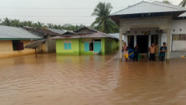 Sebanyak 40 Rumah Warga dan Lahan Pertanian di Pohuwato Terendam Banjir