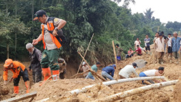 Banjir Bandang dan Tanah Longsor di Bogor Telan Satu Korban Jiwa