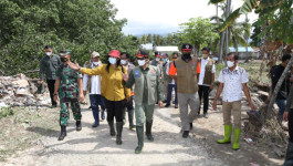 Kepala BNPB Tinjau Lokasi Terdampak Banjir Bandang Parigi Moutong