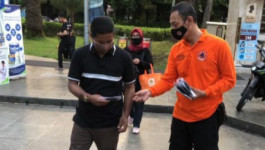 Masuki Libur Panjang, BNPB Perluas Lokasi Pembagian Masker