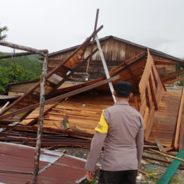 Angin Kencang Rusak 21 Rumah Warga Gayo Lues, Tidak Ada Korban Luka