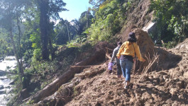 Tanah Longsor di Mamasa, Dua Warga Meninggal Dunia dan Enam Desa Terisolir