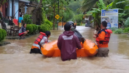 Banjir Kabupaten Kebumen Berdampak pada Enam Desa, BPBD Kerahkan Personel