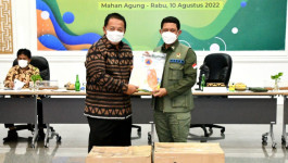 Rapat Koordinasi Penanganan Penyakit Mulut dan Kuku di Provinsi Lampung