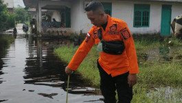 Delapan Warga Mengungsi Akibat Banjir di Bengkalis