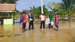 Waduk Wotan Jebol, Lima Desa di Gresik Terendam Banjir