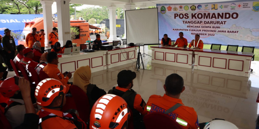 [UPDATE] - Bupati Cianjur Tetapkan Status Tanggap Darurat Gempa