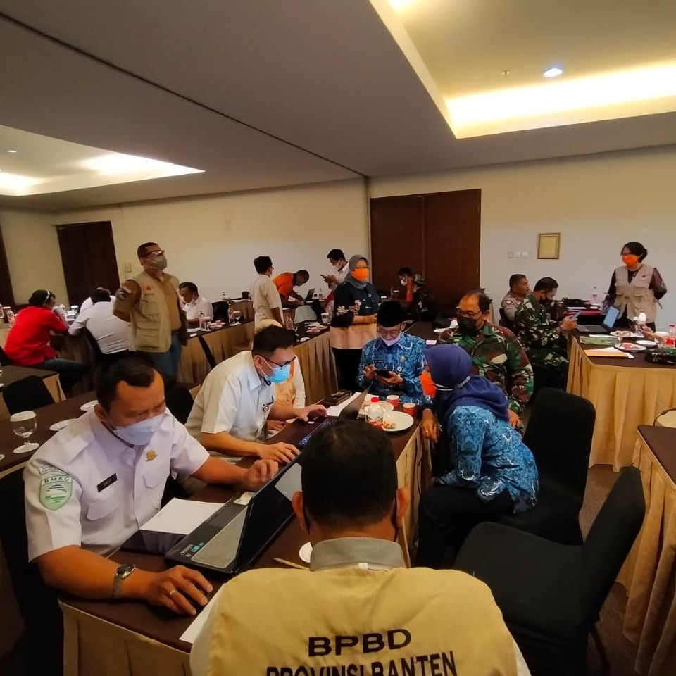 BNPB Gelar Workshop Penyusunan Rencana Kontigensi Menghadapi Ancaman Bencana Tsunami di Serang