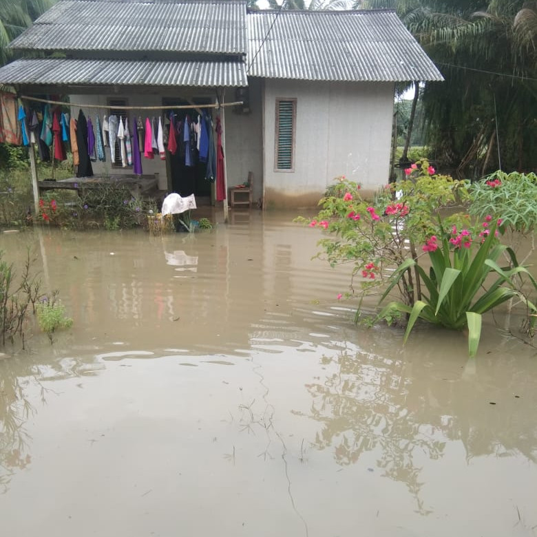 Curah Hujan Tinggi, 150 KK Terdampak Banjir di Kabupaten Lampung Timur