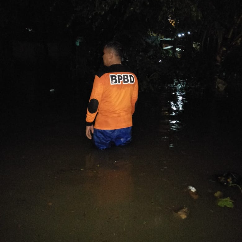 Banjir Melanda Desa Dawuan Tengah di Wilayah Karawang Surut