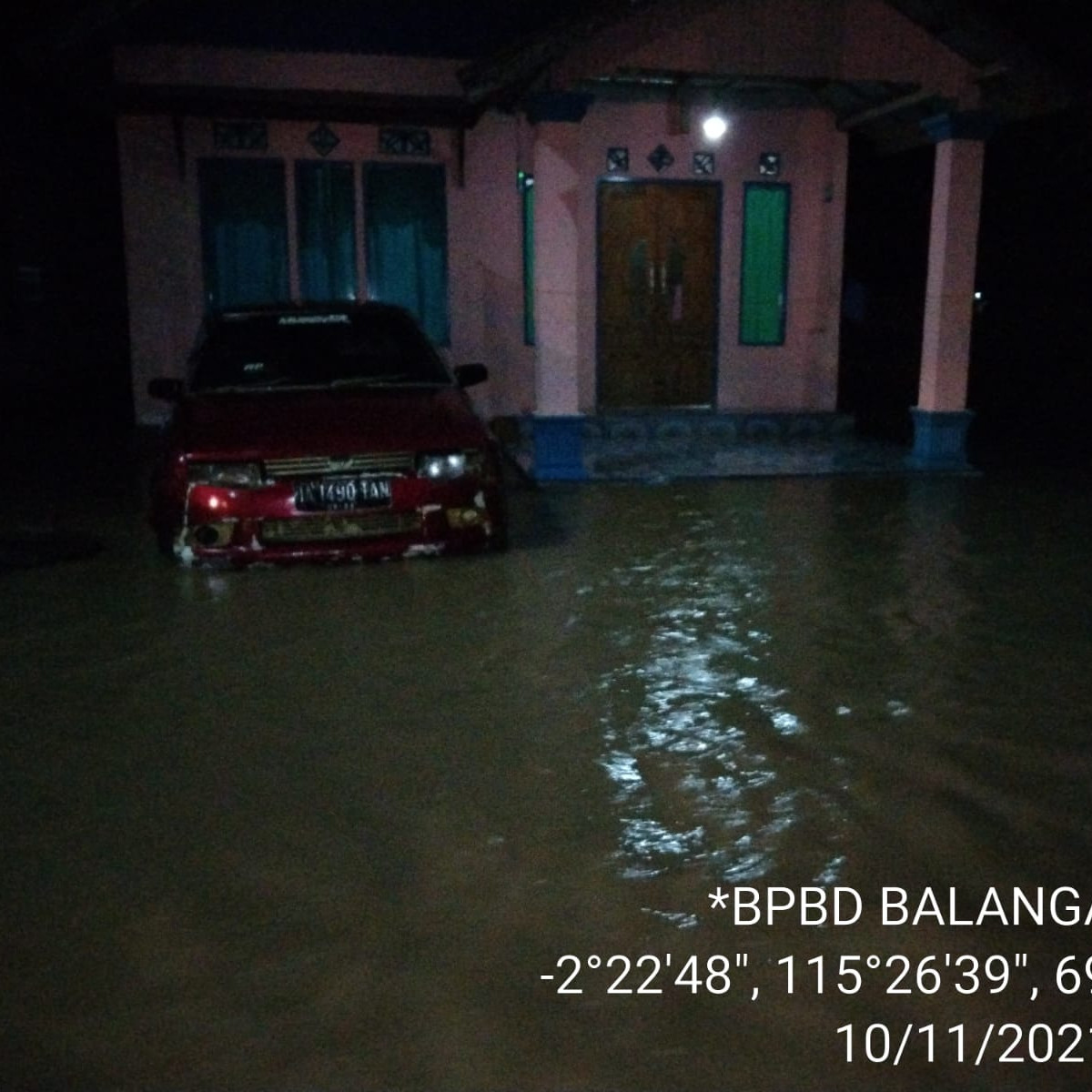 Banjir Kabupaten Balangan, Tiga Desa di Kecamatan Batu Mandi Terdampak