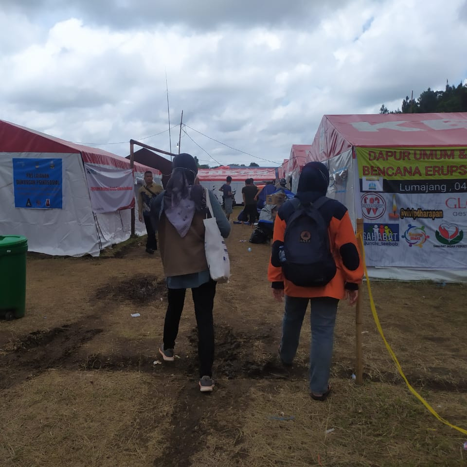 Signifikansi Pendataan Pengungsi Erupsi Semeru di Lumajang