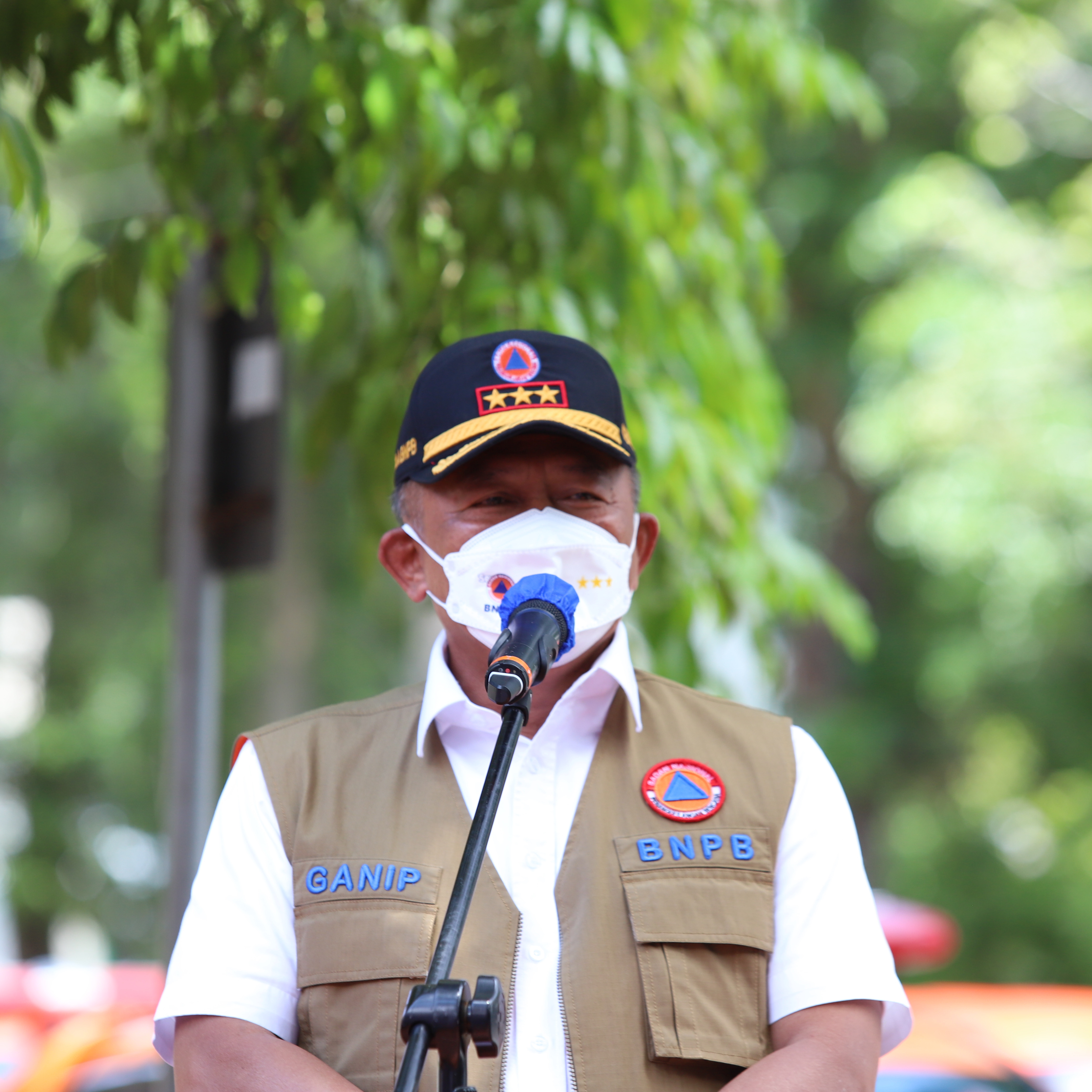 Perkuat Disiplin Protokol Kesehatan Jelang Event Superbike, Kepala BNPB Luncurkan Gerakan Mobil Masker Untuk Masyarakat Lombok