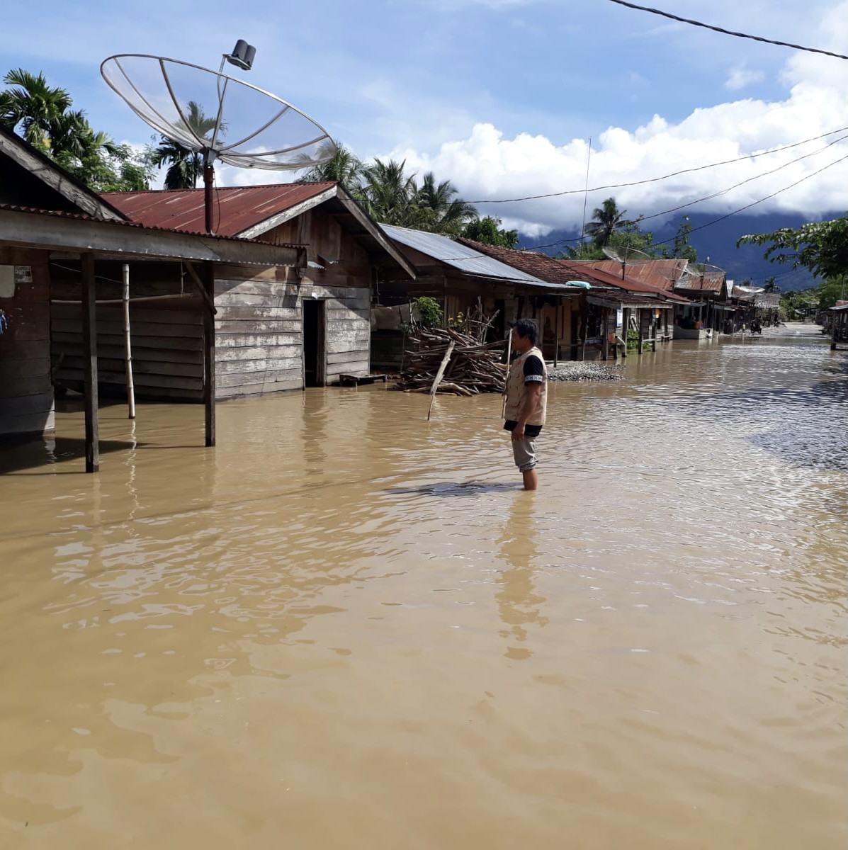 Banjir Kabupaten Aceh Tenggara Berangsur Surut