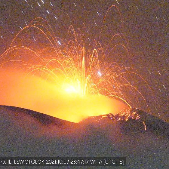 Erupsi Ile Lewotolok Terjadi Hingga 26 Kali Sehari