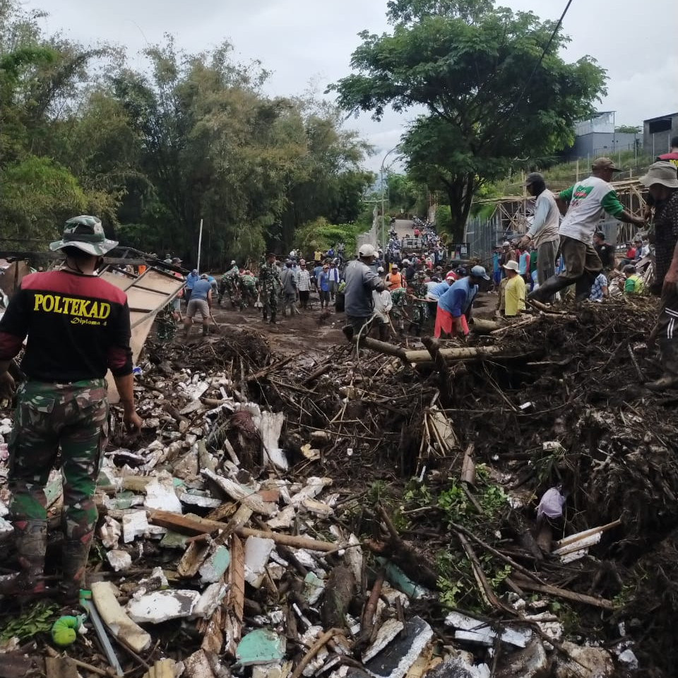 [UPDATE]: Korban Meninggal Dunia Banjir Bandang Kota Batu Bertambah Menjadi Lima Orang