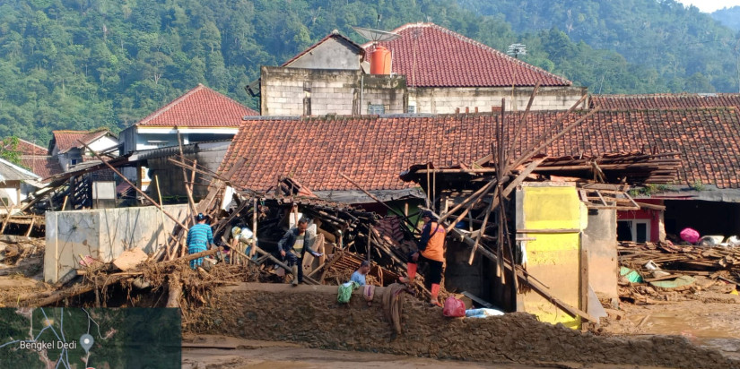 Banjir Bandang Terjang Leuwiliang, Sebanyak 2.407 Jiwa Terdampak