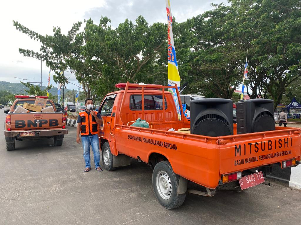 BNPB Distribusikan 111.500 Masker Selama Perhelatan STQ Nasional di Maluku Utara