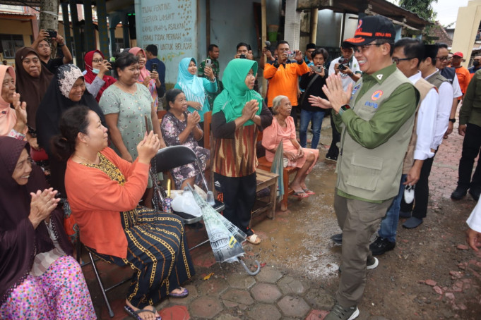 Tiba di Trenggalek, Kepala BNPB Pastikan Penanganan Bencana Berjalan Baik