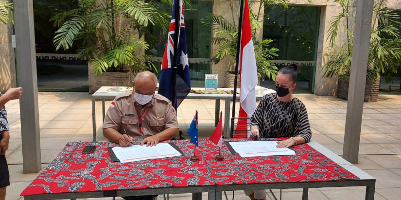 BNPB Perkuat Kerjasama Bidang Penanggulangan Bencana dengan Pemerintah Australia melalui Program Siap Siaga